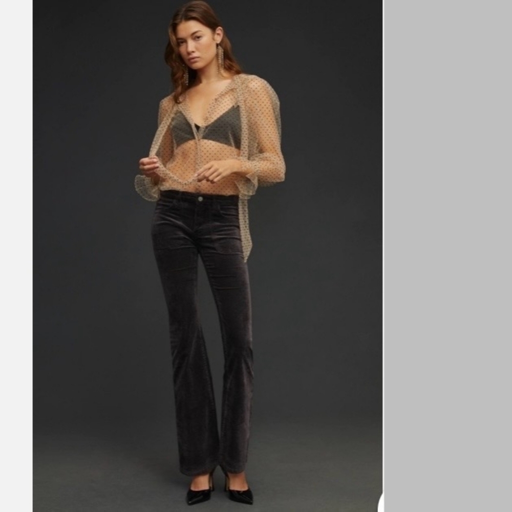 PILCRO | Corduroy Flare Jeans